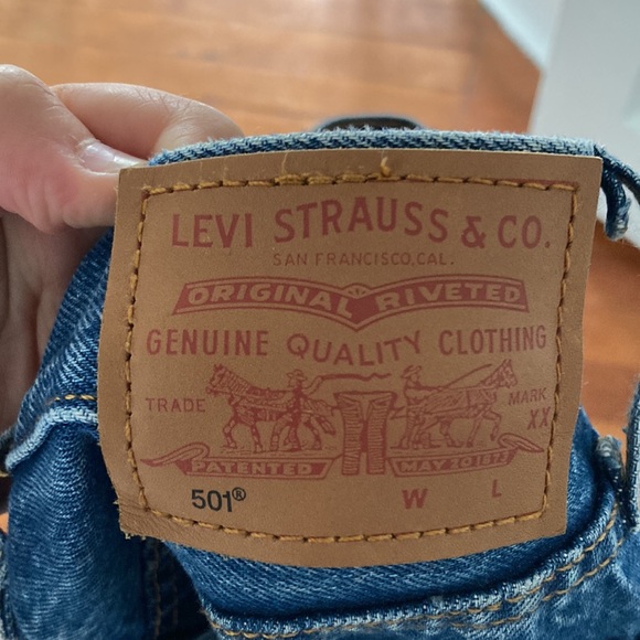 Levi’s 501 straight leg jeans - Picture 3 of 4